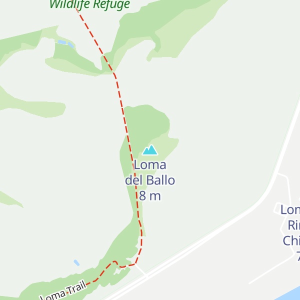 Map of Loma del Ballo