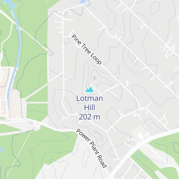 Map of Lotman Hill