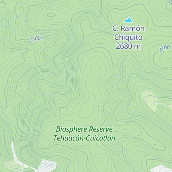 Map of El Zopilote