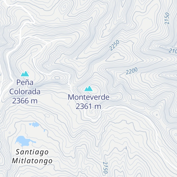 Map of Monteverde