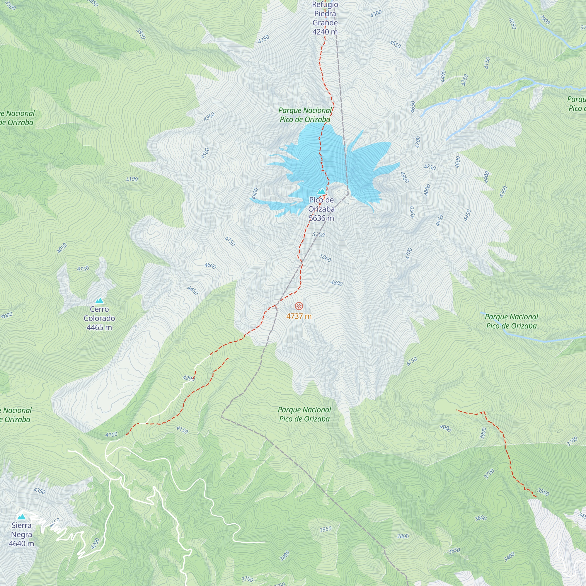 Refugio Fausto González Gomar map