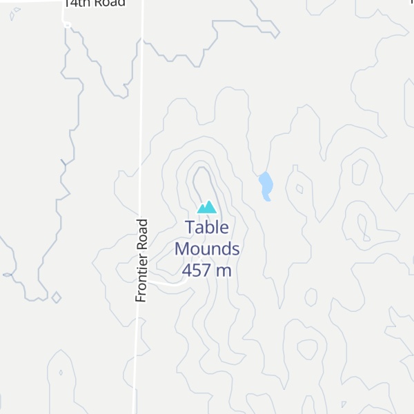 Map of Table Mounds