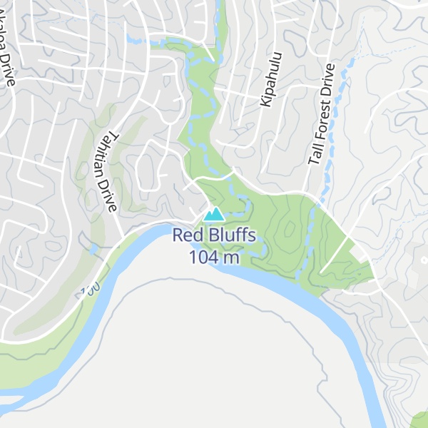 Map of Red Bluffs