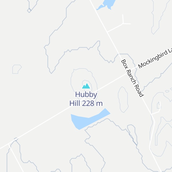 Map of Hubby Hill