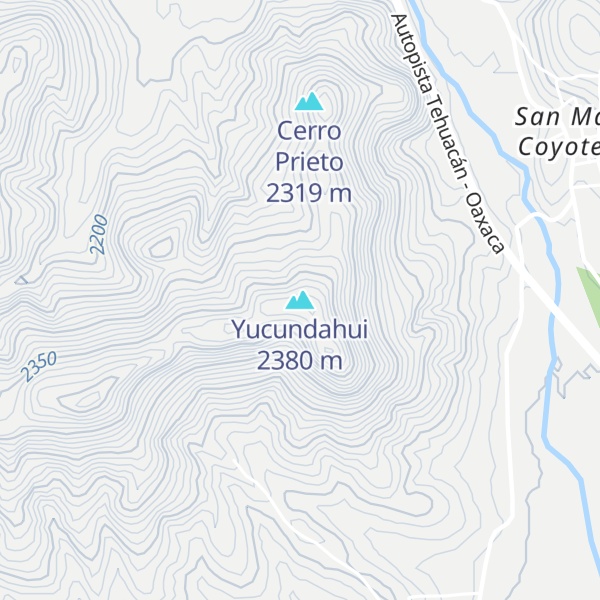 Map of Yucundahui