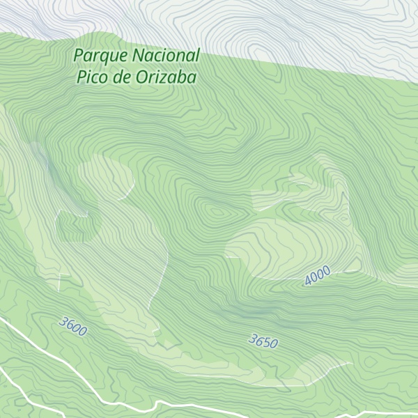 Map of Cerro Sillatepec