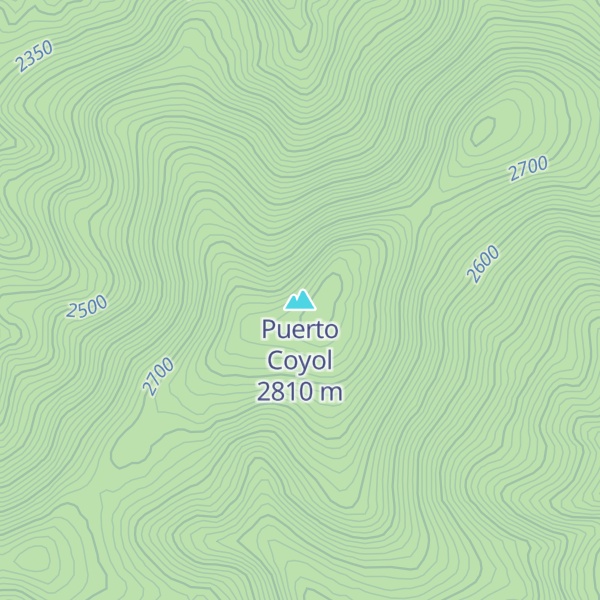 Map of Puerto Coyol