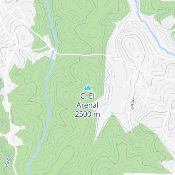 Map of C. El Arenal