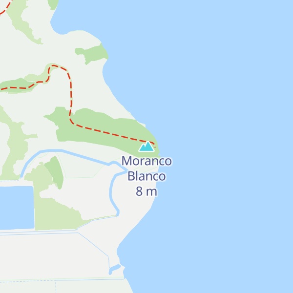 Map of Moranco Blanco
