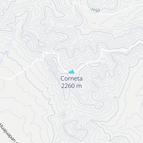 Map of Corneta