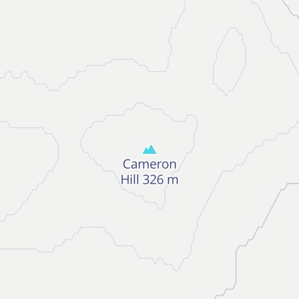 Map of Cameron Hill