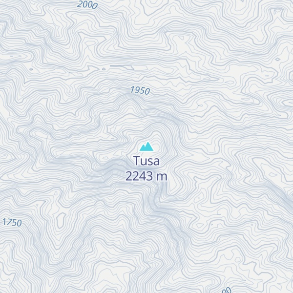 Map of Tusa