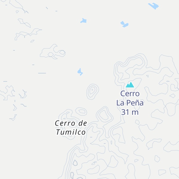 Map of Cerro Farallon