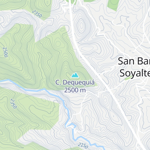Map of C. Dequequiá