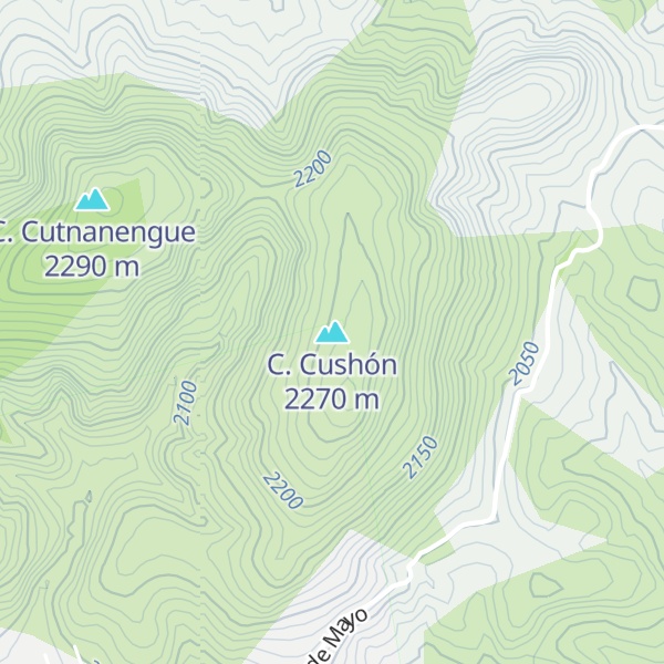 Map of C. Cushón