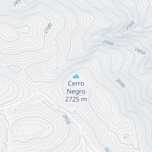Map of Cerro Negro