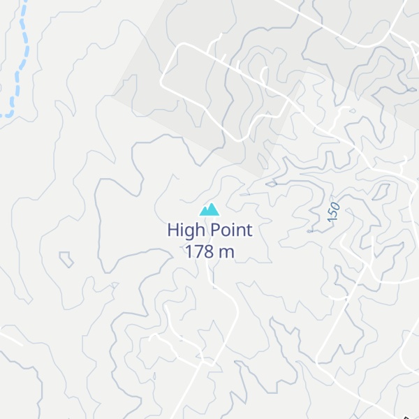 Map of High Point