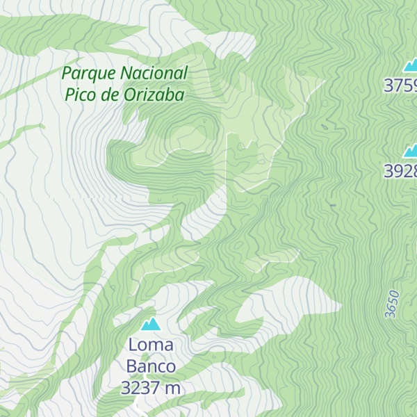 Map of Cerro Chipes