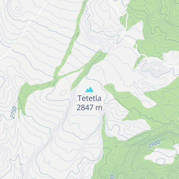 Map of Tetetla