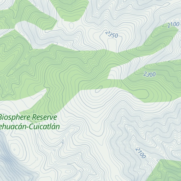 Map of Cerro El Laurel