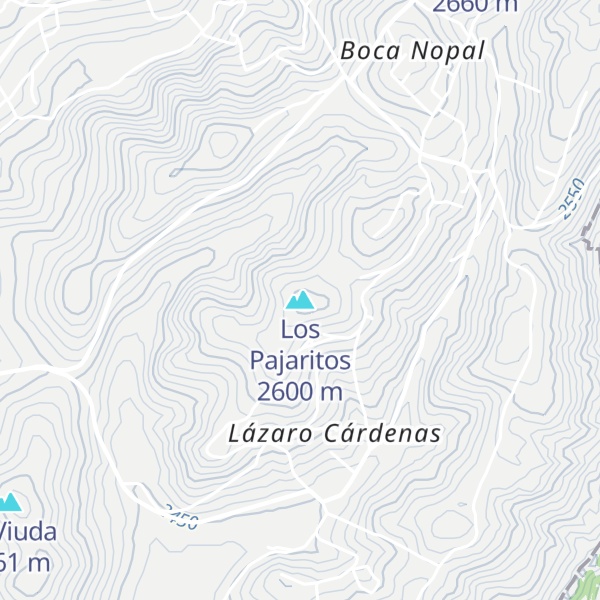Map of Los Pajaritos