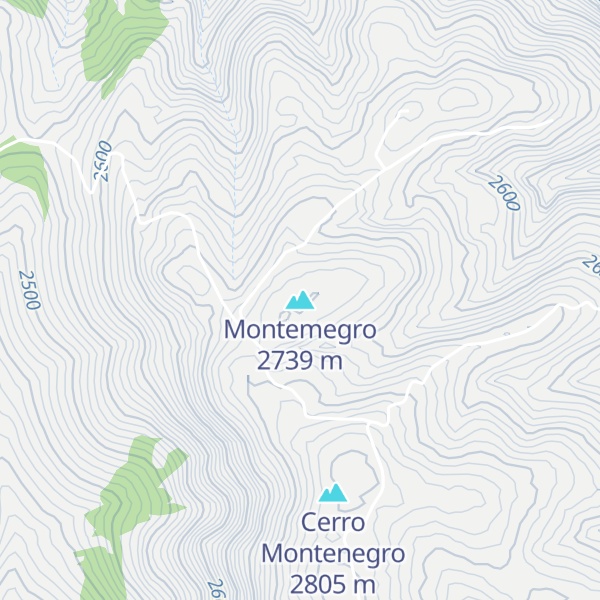 Map of Montemegro