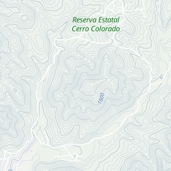 Map of Cerro Yalotepec