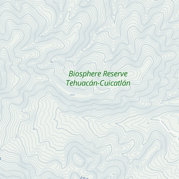 Map of Cerro El Castillo