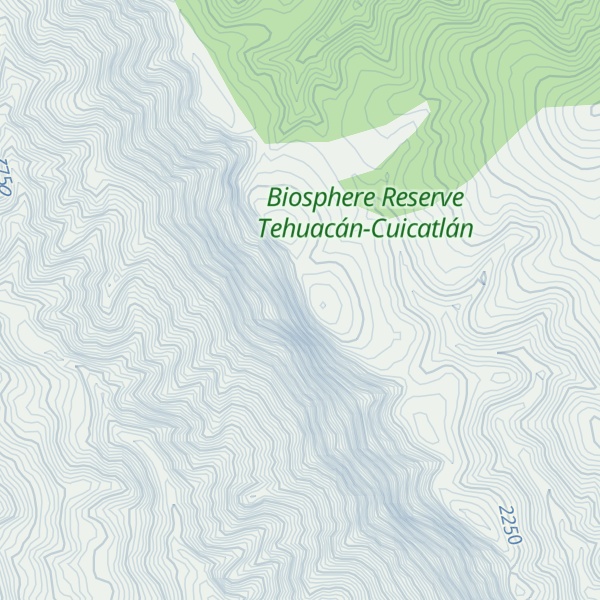 Map of Cerro Viejo