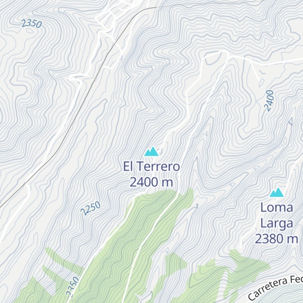 Map of El Terrero