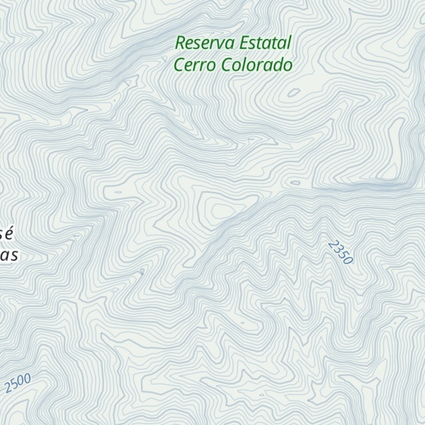 Map of El Borrego