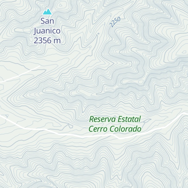 Map of Loma Larga
