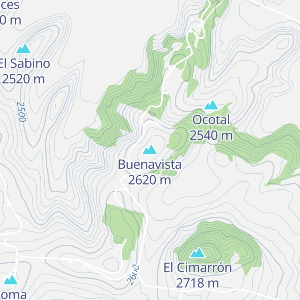 Map of Buenavista