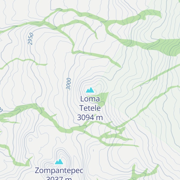Map of Loma Tetele