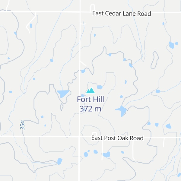 Map of Fort Hill