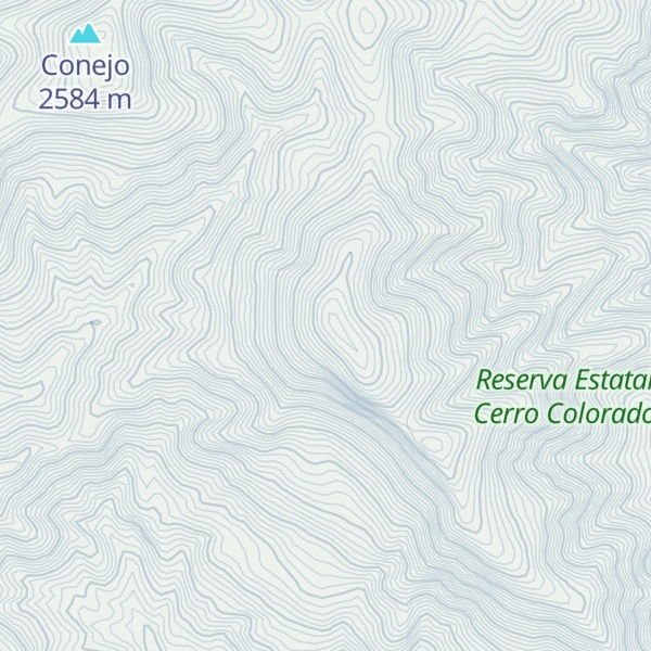 Map of Cerro Prieto