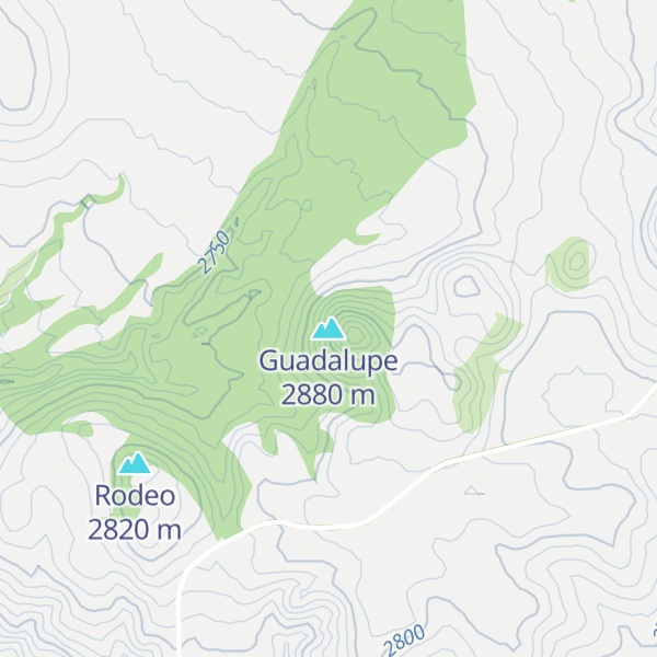 Map of Guadalupe