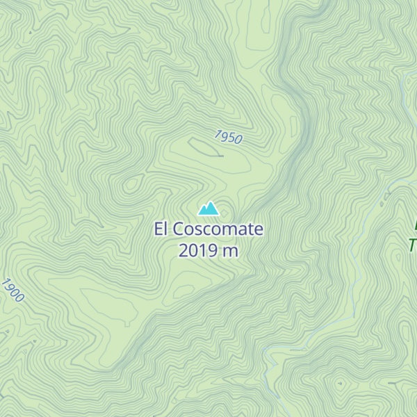 Map of El Coscomate