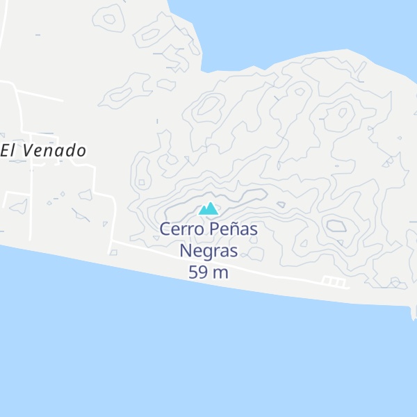 Map of Cerro Peñas Negras