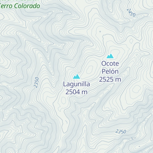 Map of Lagunilla