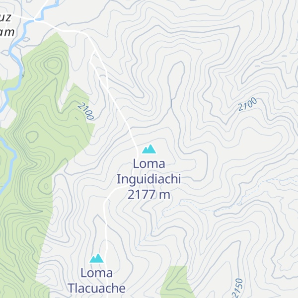 Map of Loma Inguidiachi