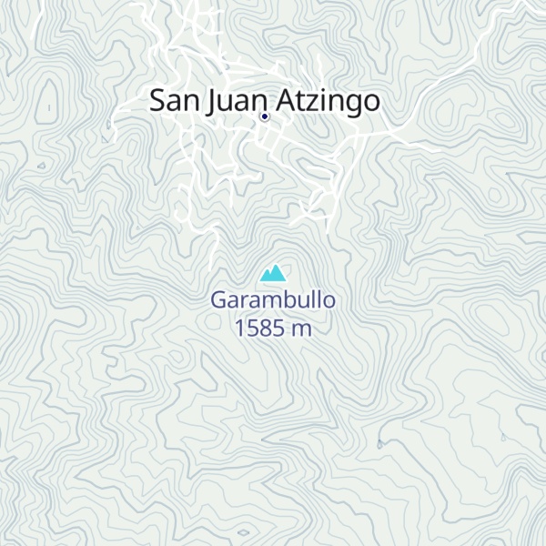 Map of Garambullo