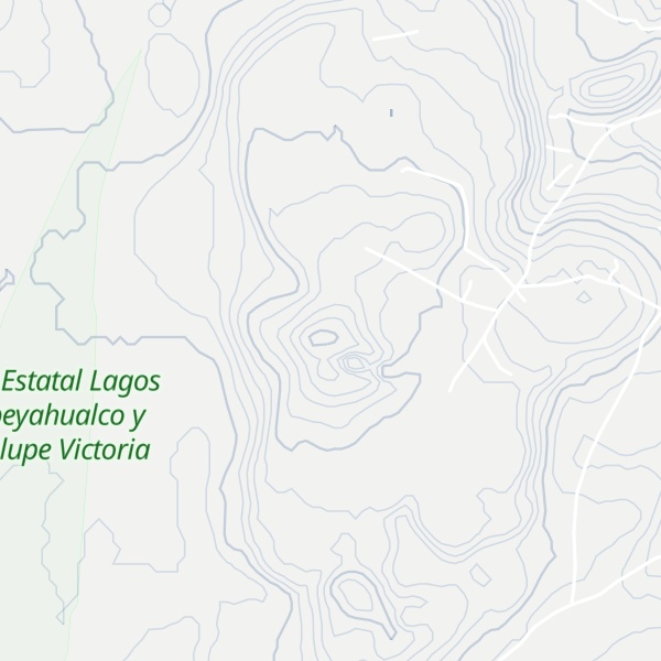 Map of Cerro La Viola