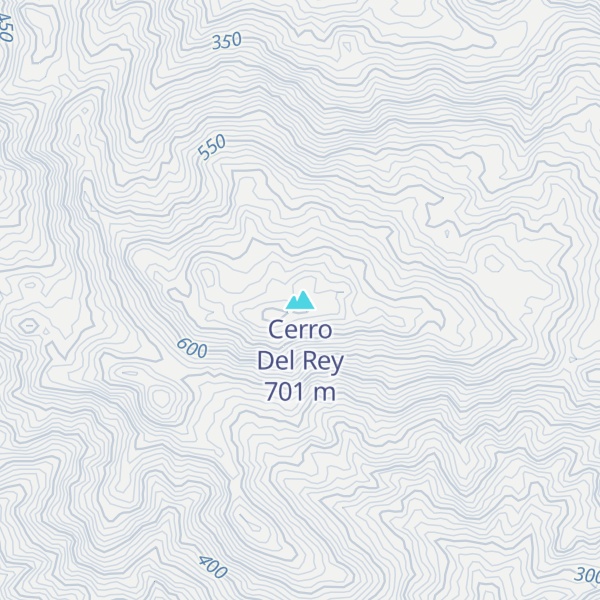 Map of Cerro Del Rey