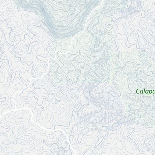 Map of Cerro Petronaltepetl