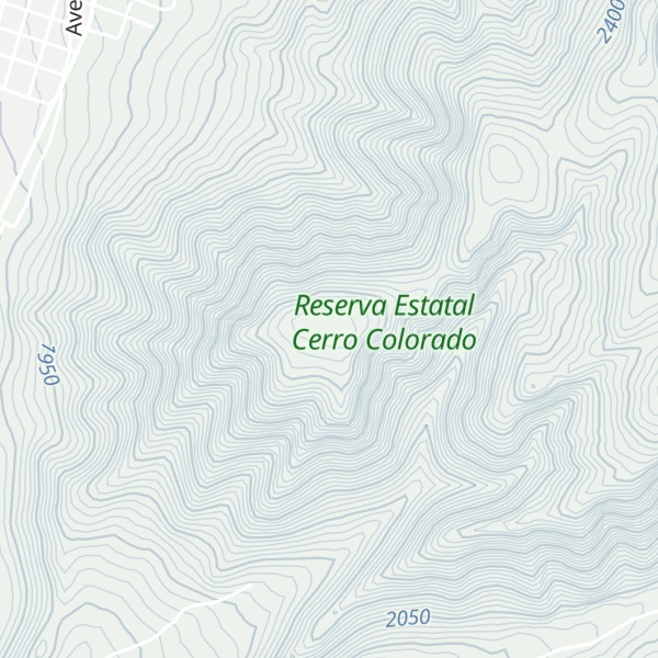 Map of Cerro Ixpoluca