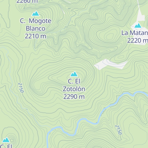 Map of C. El Zotolón