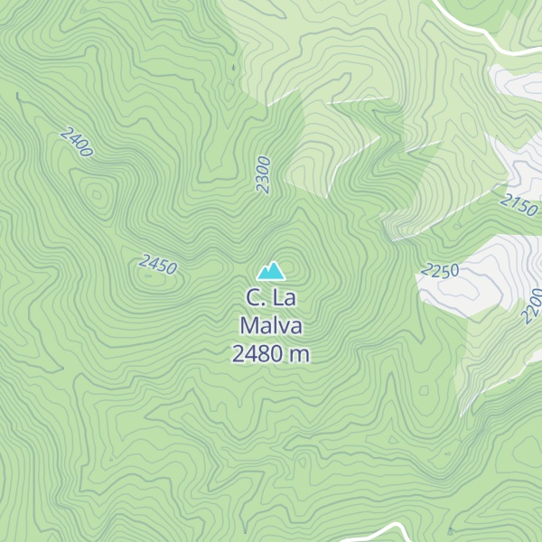 Map of C. La Malva