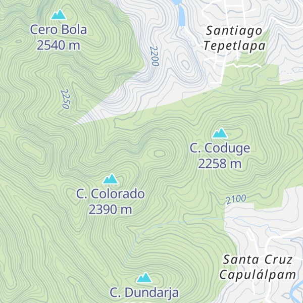 Map of C. La Cucharilla