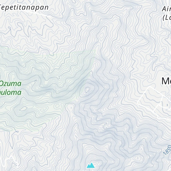 Map of Pico de Aguila